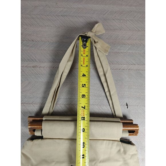 Vintage Oakmont CC Embroidered Golf Tote Bag Wooden Handle Adjustable Strap - Picture 5 of 8